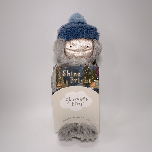 Slumberkins Shine Bright Bigfoot Kin Plush Stuffy‎ New In Box with Card - Picture 1 of 3